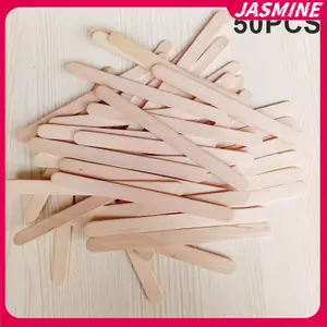 JASMINE 50 Chiếc Sti Gỗ Kem Sti Cho Khuôn Silicon Đảng Sự Kiện Cakesicle Sti JASMINE
