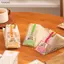 Luckyew 100 Chiếc Sandwich Nhựa Paaging Trong Suốt Tam Giác Túi Cho Bánh Mì Mông Túi Sinh Nhật Trang Trí Điều Trị TQ