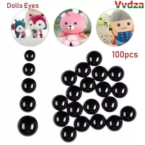 VVDZA 100 Chiếc Búp Bê Phụ Kiện Quà Tặng Giáng Sinh Nhựa 3-12 Mm Động Vật Con Rối Làm