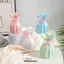Bình nhựa màu DONOVANQQ, Màu Macaron No Burr Chậu hoa thủ công, Hộp đựng đồ trang trí trong chậu bằng nhựa hiện đại