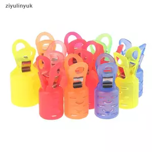 Ziyulinyuk 10 Chiếc Mực Jig Móc Bảo Vệ Vỏ Bảo Quản Tôm Bule Đuôi Móc Bao Câu Cá Jig Mồi An Toàn Tay Nhựa VN