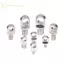 GE 3 Đai ốc & Bu lông mắt bằng đồng thau có lỗ M3 / M4 / M5 / M6 / M8 / M10 - Bộ vít mắt nâng đồng VN