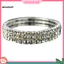 MIC _ Bracelet Thiết kế kim cương giả Vòng tay đeo tay thời trang bằng hợp kim đàn hồi để đeo hàng ngày
