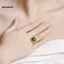 MIC _ Open Ring Có Thể Điều Chỉnh Giả Chalcedony Đá Quý Nhân Tạo Hợp Kim Retro Mở Vòng Có Thể Điều Chỉnh Cho Sinh Nhật