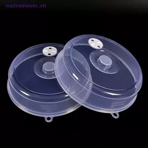 Vỏ đĩa lò vi sóng trong suốt Nắp đĩa thực phẩm Thông gió Hơi nước Nấu ăn nhà bếp MỚI