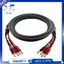 Cáp loa HiFi 6N OFC Core Chuối sang Chuối Cáp cắm vàng Sừng