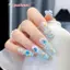 Starfish Ocean 3D Nail Art Mold Silicone DIY Công cụ trang trí móng tay sáng tạo để sử dụng tại nhà và Salon