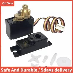 Servo bánh răng kim loại 5 dây cho 144001 144002 124018 124019 Phụ kiện nâng cấp xe RC