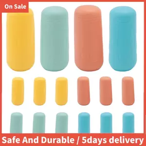 16 Chiếc Nắp Chai Silicon, Du Lịch Cần Thiết Cho Nữ, Hành Lý Du Lịch Kích Thước Đồ Vệ Sinh, Tay Co Giãn Để Chống Rò Rỉ