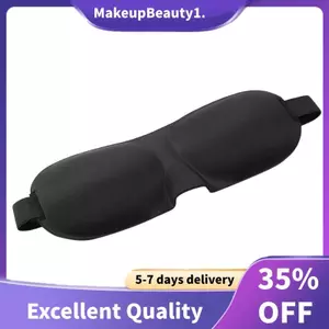 Mặt nạ mắt khi ngủ Mắt ngủ Bịt mắt du lịch màu đen Hỗ trợ giấc ngủ Phần còn lại