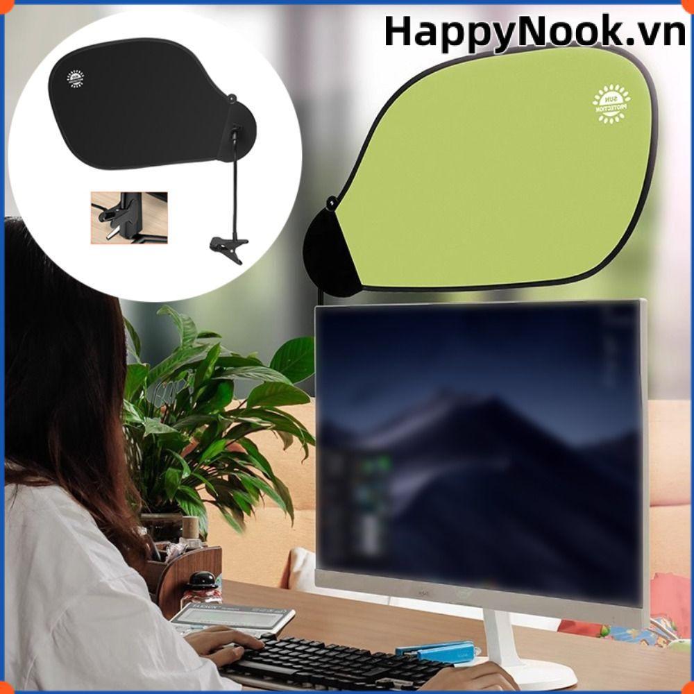 Tấm che nắng máy tính văn phòng HAPPYNOOK, Tấm che ánh sáng có thể điều chỉnh chống tia cực tím, Di động có kẹp Tấm che nắng văn phòng cách nhiệt đa chức năng cho ô tô văn phòng tại nhà