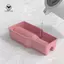 1 Khuôn Làm Đá Xi Lanh Silicon Rỗng Có Thùng Đựng Nước Uống Nước Whisky Khay Cocktail forTumbler