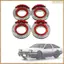 Caliper đĩa phanh kim loại cho MINI-Z Mini Z MA020 MA030 FWD MINI-Q8 1 / 28 RC Phụ kiện nâng cấp xe