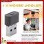 Chuột USB Jiggler Chuột tự động Mover Chống máy tính Hibernation Di động Cursor với chế độ riêng biệt và BẬT / TẮT