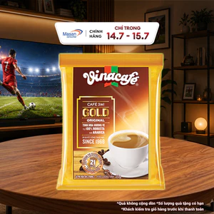 Cà Phê Vinacafé 3In1 Gold Original - Túi 24 Gói x 20g