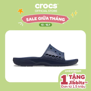 Dép quai ngang Unisex Crocs Baya II - Navy - 208215-410