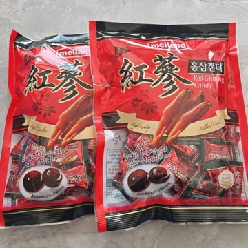 Kẹo Nhân Sâm Nâu Quốc Tế Kẹo Nhân Sâm Hàn Quốc Đa Màu Đen Đỏ Nhân Sâm Kẹo Cứng Cưới 250g LSS8326 @
