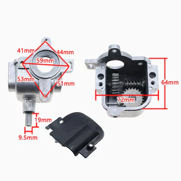 Quạt Sừng Lắc Đầu Phụ Kiện 500 / 650 / 750 Thông Số Kỹ Thuật Quạt Sàn / Động Cơ Quạt Treo Tường Lắc Đầu Hộp Bánh Răng Hộp Số JDJG