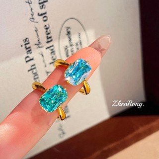 Women's Moissanite Ring by xunyicaoshipindian581
