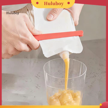 Huluboy| Dụng cụ ép nước sốt phụ kiện nhà bếp tiện dụng 2 chiếc Túi đựng nước sốt thực phẩm Dụng cụ nhà bếp Dụng cụ vắt linh hoạt Abs bền bỉ để giảm thực phẩm Hoàn hảo cho dã ngoại Cắm trại
