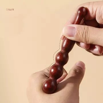 K & W Massage Sti Dụng cụ bấm huyệt chân và cơ thể Dụng cụ bấm huyệt bằng gỗ Trị liệu mô sâu Giảm đau cơ Sử dụng vn