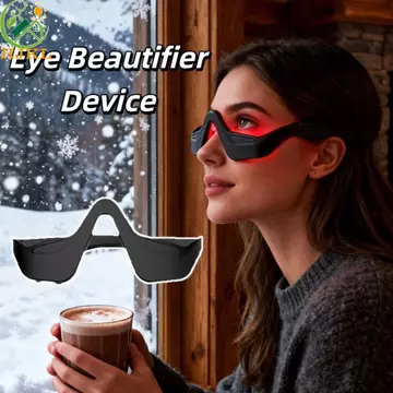 Dụng cụ thư giãn mắt HJKL, Dụng cụ tẩy túi mắt Đèn LED chăm sóc mắt Máy mát xa mắt, Làm sáng không dây 3D EMS Chăm sóc mắt Massage chăm sóc quầng thâm