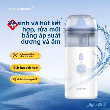 Máy xịt rửa mũi điện Lianke cho bé viêm mũi nước muối biển gia đình, bán chạy