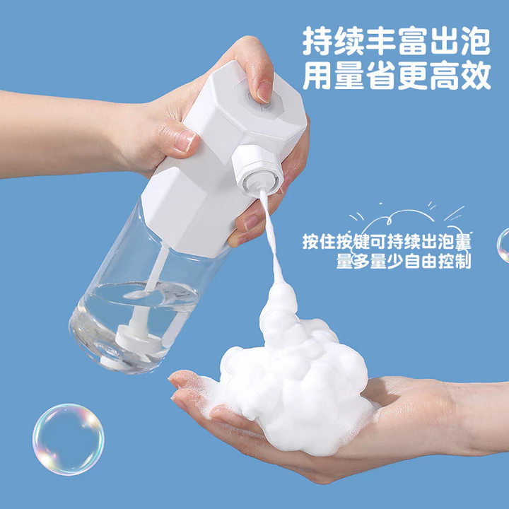 Máy tạo bọt điện hoàn toàn tự động Dầu gội Sữa rửa mặt Sữa rửa mặt Sữa rửa mặt Nước rửa chén cho thú cưng Tắm dày đặc Máy tạo bọt