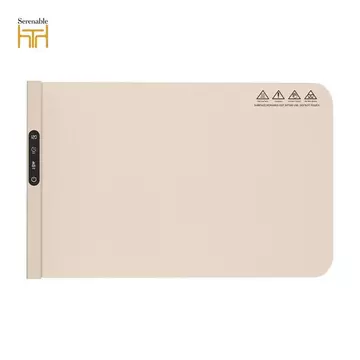 Thảm sưởi ấm thực phẩm Serenable Hẹn giờ 6 giờ 6 mức nhiệt độ Tấm sưởi ấm thực phẩm Tấm sưởi ấm Khay sưởi ấm điện cho các bữa tiệc còn lại