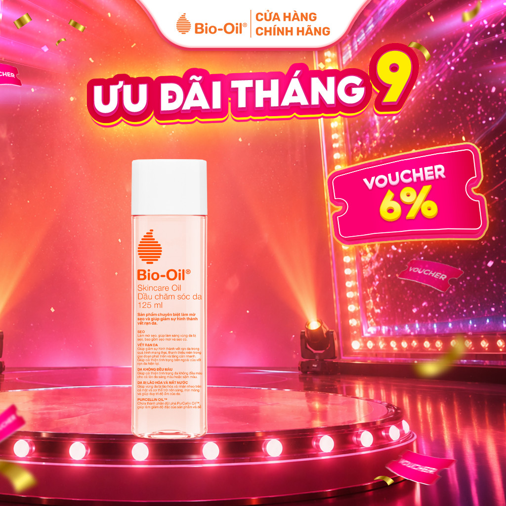 Dầu dưỡng da giúp cải thiện khô sạm và đều màu da, hỗ trợ cải thiện vết rạn da - BIO-OIL Skincare Oil (chai 125ml)