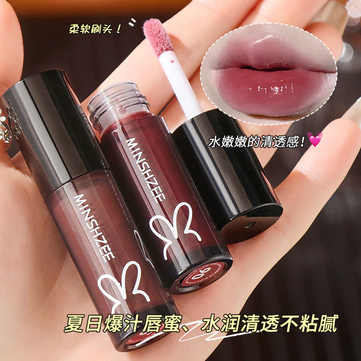Ming Xizhi Son Bóng Son Dầu Dudu Son Nước Bóng Trong Suốt Son Bóng Son Bóng Gương Thủy Tinh Son Môi Son Bóng Sinh Viên Đảng RAN