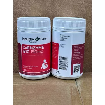 Healthy Care CoEnzyme Q10 150mg 100viên, Viên Uống Hỗ Trợ Tim Mạch