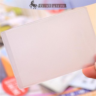 Onetimingfine 10 CÁI PVC Hộp đựng thẻ tín dụng Bảo vệ thẻ ID Vỏ danh thiếp Clear Frosted VN