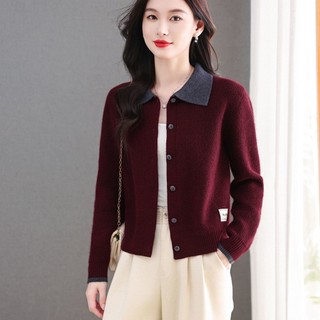 Áo Len Cardigan Nữ Dáng Rộng Mỏng, Chất Liệu Dệt Kim, Phong Cách Hàn Quốc