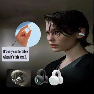 OAKANDME Tai nghe Bluetooth 5.3 kẹp tai dẫn truyền xương, âm thanh HiFi, không dây