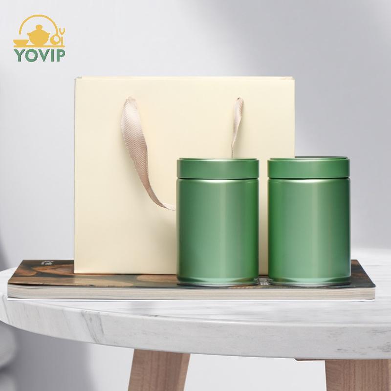 YOVIP Kín Hơi Trà Thiếc Hộp Đựng Lá Trà Matcha Kín Thực Phẩm Tổ Chức Trà Nhà Bếp VN