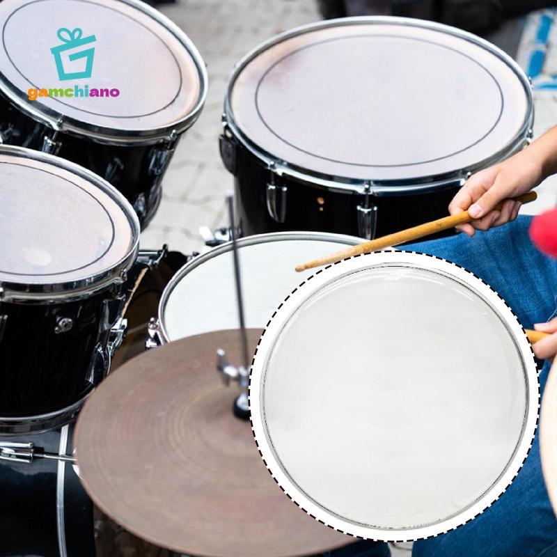 Snare đầu trống Jazz DIY phụ kiện bộ gõ, thay thế dễ lắp đặt, âm thanh chặt, trong suốt, phù hợp làm quà tặng