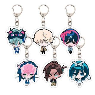 Cartoon Alien Stage Acrylic Bag Decoration Pendant Ivan & Till Dangle-Dangle Keychain Acrylic Key Ring Exquisite Gift
