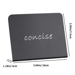 RISEDOT 1 Bảng phấn Mini, Bảng đen xóa được tái sử dụng có thể ghi lại, Bảng tin Acrylic / PVC có thể xóa được đa chức năng Màn hình máy tính để bàn