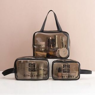 P Trong Suốt Trang Điểm Phong Cách Du Lịch Di Động Chống Nước Di Động Vệ Sinh Di Động Dung Tích Lớn Mỹ Phẩm Na 25.10.26