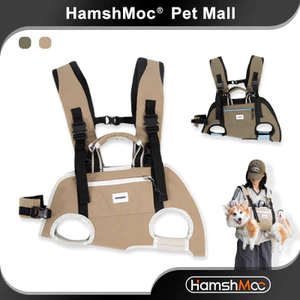 HamshMoc Dog Comfort Ba lô Thiết kế tiện dụng Dây đeo thoáng khí Khóa hợp kim kẽm Sử dụng ngoài trời