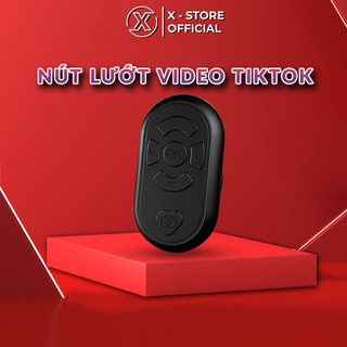 Remote lướt TikTok, Youtube, điều khiển Bluetooth pin sạc (kèm dây sạc),nút bấm rảnh tay chụp ảnh, lật trang sách - NLTT