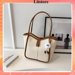 Túi tote túi xách nữ công sở da mềm kèm charm mây kiểu dáng sang trọng K316