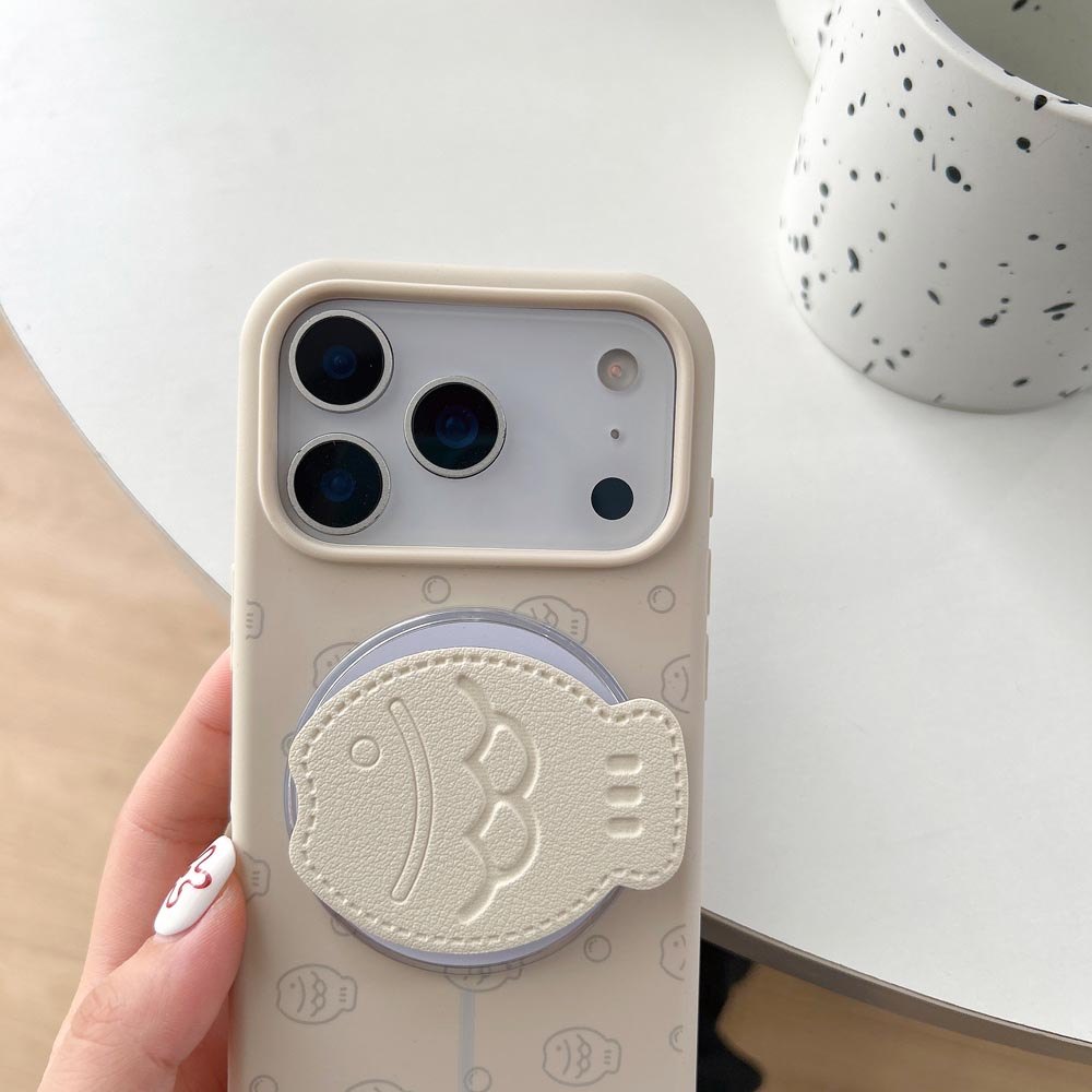 Ốp lưng TPU Tương thích với iPhone 13 14 14Pro 14ProMax 15 15Pro 15ProMax 16 16Pro 16ProMax 17 17Pro 17ProMax Vỏ nam châm họa tiết cá bong bóng