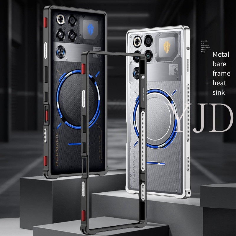 Ốp Lưng Cho RedMagic 11 Pro 11Pro + Khung Trần Kim Loại Tản Nhiệt Chống Rơi Vỏ Điện Thoại