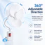 🌤️COD🌤️Quạt Treo Tường Mini 3 Cánh, Quạt Cắm Điện Xoay 360 Độ Để Nhà Bếp Nhà Tắm Tiện Lợi