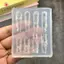 MJnmc Dập Nổi Họa Tiết Móng Tay Nghệ Thuật Khuôn 1 Chiếc Silicon Trong Suốt Cao Hồ Thiên Nga Cho 3D Trang Trí Làm Móng Tay Salon Sử Dụng Mới