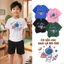 Áo thun bé trai thời trang Dễ phối đồ Vải mềm mại học sinh tiểu học phi hành g họa tiết Mặc hằng ngày