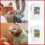 Zootopia 2 JUDY NICK Nibbles Áo thun mùa hè Anime tay ngắn