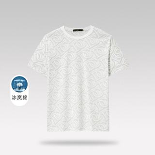 [Mua 2 Giảm 5%_Hỏa Tốc]  Áo thun nam HLA trắng ngắn tay chất liệu mềm mát, Áo thun thoáng mát & thoải mái